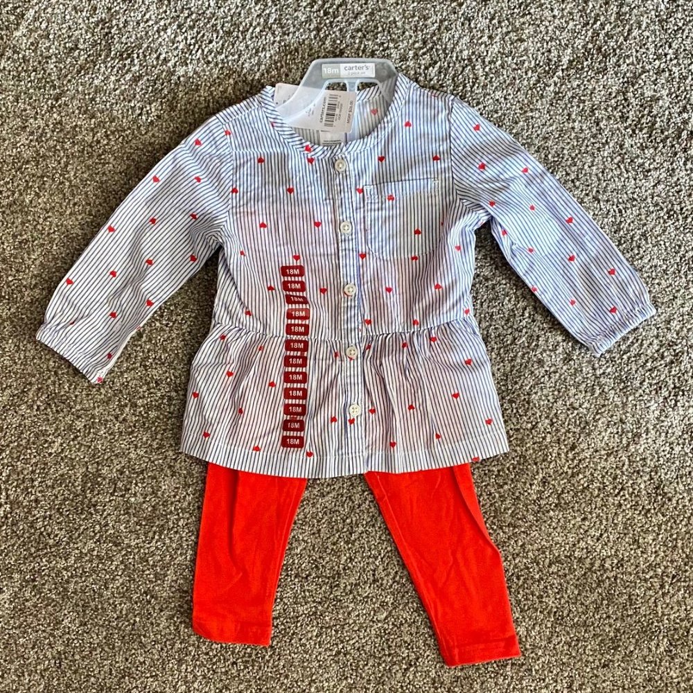 NWT 2 piece girls set